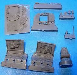HS 123 A/B Cockpit Set 1:48
