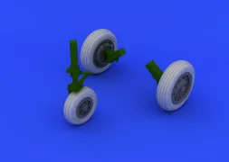 F-104 undercarriage wheels eary 1:32