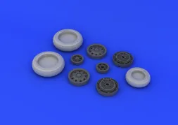 F-104 undercarriage wheels eary 1:32