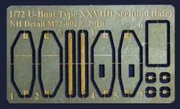 U-Boat Type XXVIIB (late) Detail Set for ICM/Rev. 1:72