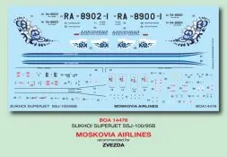 Suchoi Superjet 100-95B - Moskovia Airlines 1:144