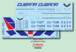 Ilyushin Il-62M - Cubana last livery 1:144