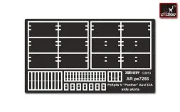 Pz.Kpfw.V Ausf.D/A Panther side skirts 1:72