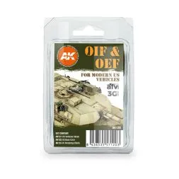 OIF & OEF – US vehicles modern Weathering set