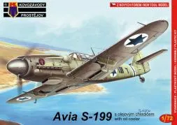 AVIA S-199 with oil cooler 1:72
