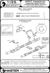 KPVT - Russian 14,5mm heavy machine gun 1:35