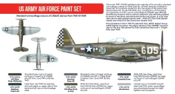US Army Air Force 1939- 1945 paint set