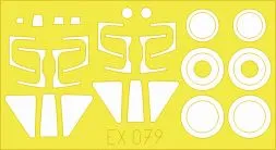 Su-25K Frogfoot mask for KP/ Smer 1:48