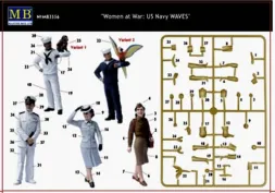 US Navy Waves "Women at War" 1:35