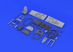 Spitfire Mk.VIII cockpit für Eduard 1:48
