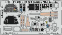 Spitfire Mk. I interior S. A. für Airfix - Zoom 1:48