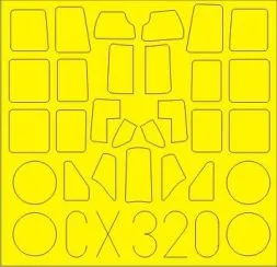 A6M5 Mask für Tamiya 1:72