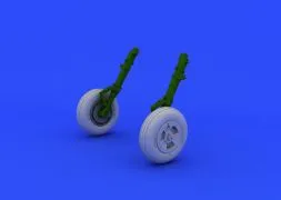 Spitfire Mk. XVI wheels - 3 spoke for Eduard 1:48