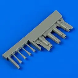 F4U-5 Corsair night gun barrels for Hobby Boss 1:48