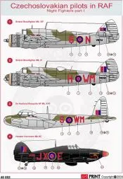 Night Fighters P.1 - Czechoslovakian pilot in RAF 1:48