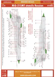 MiG-21SMT stencils 1:72