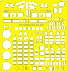 Pe-8 mask für Zvezda 1:72