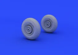 Il-2 wheels for Tamiya 1:72