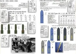 Markierung für Deutsche Flugbomben 1930-1940 1:72