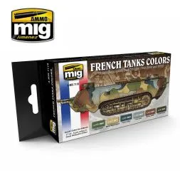 French camouflage colors 1914-1940