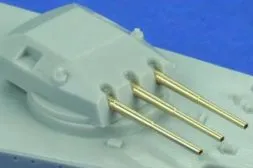 German 28 cm/52 SK C/28 barrels 1:700