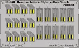 Remove Before Flight - yellow/black 1:48