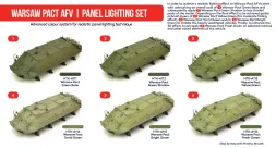 Warsaw Pact AFV - panel lighting set