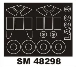 LaGG-3 mask für ICM 1:48