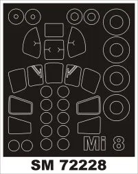 Mil Mi-8 mask für Zvezda 1:72