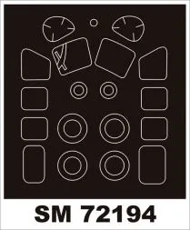 Mil Mi-2 mask für Hobby Boss 1:72