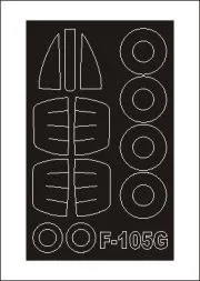 F-105G mask für Trumpeter 1:72