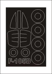 F-105D mask für Trumpeter 1:72