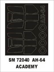 AH-64 mask für Academy 1:72