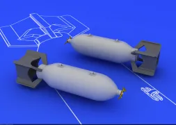 US 250lb bombs (2 pcs) 1:48