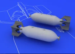 US 500lb bombs (2 pcs) 1:48