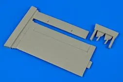 D.H. Vampire control surfaces for Trumpeter 1:48