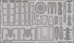 F-100F exterior für Trumpeter 1:48