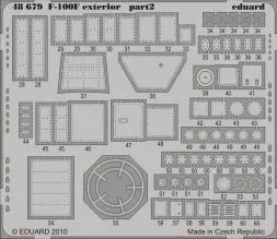 F-100F exterior for Trumpeter 1:48