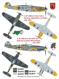 Bf 109F-2 super mask for Zvezda P.2 1:48