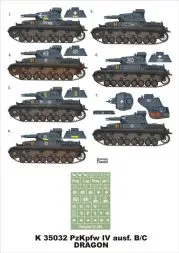 Pz.Kpfw.IV Ausf. B/C mask 1:35