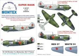 La-5 Super Mask for Zvezda Part.1 1:48