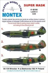 LaGG-3 super mask für ICM Part.3 1:48