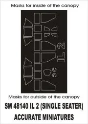 Il-2 Mask for Accurate Mi. 1:48