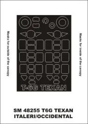 T-6 Texan mask für Italeri 1:48