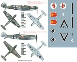 Bf 109E-3 Mask + Decals for Eduard 1:32