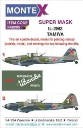 Il-2M3 super mask für Tamiya Part.4 1:48