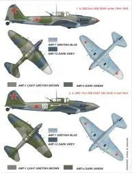 Il-2M3 super mask für Tamiya Part.3 1:48