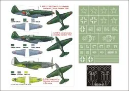 MiG-3 (early) Super Mask für Trumpeter 1:48