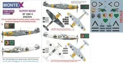 Bf 109F-2 super mask für Zvezda 1:48