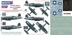 F4U-1D Corsair super Mask for Tamiya 1:72